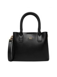 GINO ROSSI Torebka C-KY186 Czarny. Czarne torebki do ręki damskie Gino Rossi, bez wzorów, z materiału, bez dodatków. Za 179.99 zł.