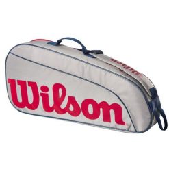 Torba tenisowa dziecięca Wilson Junior x3. Czerwone torby i plecaki dziecięce Wilson. Za 195.00 zł.