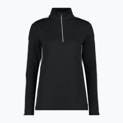Bluza damska CMP. Białe bluzy damskie CMP, bez wzorów, bez kaptura, narciarskie. Za 179.99 zł.