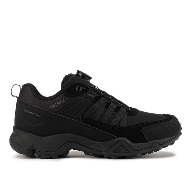 Buty męskie sportowe trekkingowe DK SPIDER SOFTSHELL. Czarne trekkingi męskie DK, trekkingowe. Za 199.00 zł.