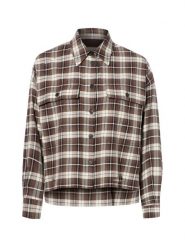 Weekend Max Mara Bluzka z domieszką wełny owczej Kobiety Bawełna brązowy, 38. Brązowe bluzki damskie Weekend Max Mara, bez wzorów, z bawełny, bez kołnierzyka, bez ramiączek. Za 1,399.95 zł.