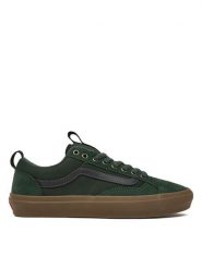 Vans Tenisówki Skate Old Skool 36+ VN000D5R17P1 Zielony. Zielone trampki męskie Vans, bez wzorów, ze skóry, bez zapięcia. Za 369.99 zł.