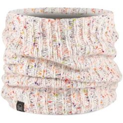 Komin an szyję - bandana BUFF knitted & fleece neckwarmer kim. Żółte szaliki i chusty damskie Buff, bez wzorów. Za 161.50 zł.
