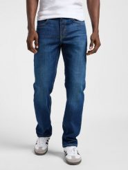 LEE MĘSKIE SPODNIE LEE BROOKLYN STRAIGHT STONEY 112363850. Jeansy męskie Lee. Za 219.99 zł.