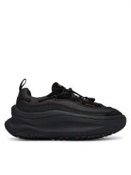 Moon Boot Sneakersy 80D2490100 M Czarny. Czarne buty sportowe dziewczęce Moon Boot, bez wzorów, ze skóry, bez zapięcia. Za 899.99 zł.