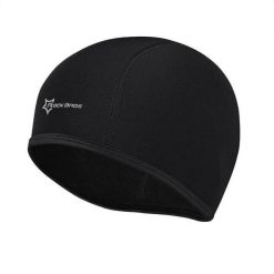 Czapka pod kask unisex Rockbros LF041BK ocieplana. Czarne czapki i kapelusze męskie ROCKBROS, bez wzorów, z materiału. Za 25.00 zł.