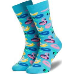 Skarpety Wysokie Unisex HAPPY SOCKS - PPA01-6000 Kolorowy Niebieski. Skarpety damskie marki Happy Socks. Za 39.90 zł.