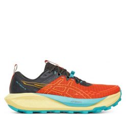 Buty do biegania Asics. Brązowe buty sportowe męskie Asics, bez zapięcia, do biegania. Za 599.99 zł.