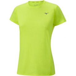 Mizuno Koszulka Treningowa Impulse Core Tee W Safety Yellow Xl. Żółte koszulki sportowe damskie Mizuno, z materiału. W wyprzedaży za 79.00 zł.
