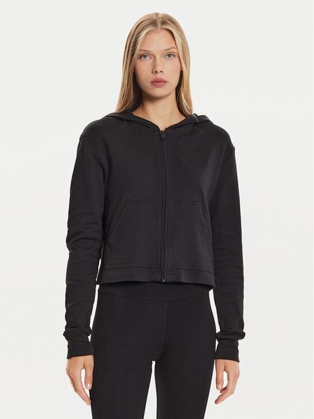 Calvin Klein Underwear Bluza 000QS7270E Czarny Regular Fit. Czarne bluzy damskie Calvin Klein Underwear, xs, bez wzorów, z bawełny, bez kaptura. Za 199.99 zł.