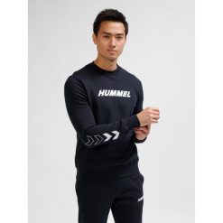 Bluza Hummel Elemental. Czarne bluzy męskie Hummel, bez zapięcia, na fitness i siłownię. Za 157.50 zł.