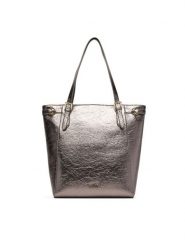 JENNY Torebka C-JNY-M-020-08 Srebrny. Szare torebki do ręki damskie Jenny, bez wzorów, z materiału, bez dodatków. Za 159.99 zł.