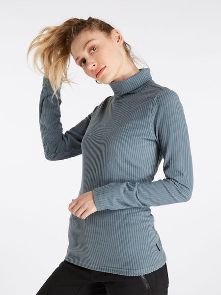 Bluzka damska Protest PRTPEARL thermoknit. Szare bluzki damskie Protest, m, bez wzorów, z elastanu, eleganckie, bez kołnierzyka, bez ramiączek. Za 149.90 zł.