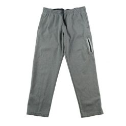 Second life - Spodnie dresowe męskie z kieszenią na udzie z zamkiem - Stan dobry. Szare spodnie sportowe męskie Reebok, l, bez wzorów, z dresówki, do biegania. Za 113.64 zł.