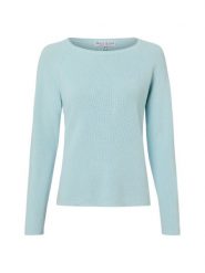 Marie Lund Sweter z dzianiny Kobiety Bawełna niebieski, M. Niebieskie swetry damskie Marie Lund, m, bez wzorów, z bawełny, klasyczne, bez kołnierzyka, bez ramiączek, bez kaptura. Za 179.95 zł.