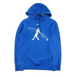 Second life - Męska Bluza z Kapturem Therma-Fit - Stan dobry. Niebieskie bluzy męskie Nike, m, bez wzorów, z kapturem. Za 105.71 zł.