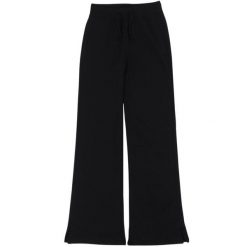 Spodnie damskie Champion Flare. Czarne spodnie sportowe damskie Champion, bez wzorów, na fitness i siłownię. Za 169.00 zł.