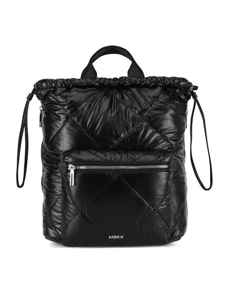 MEXX Plecak MEXX-K-010-06 Czarny. Czarne plecaki damskie Mexx, bez wzorów, z materiału. Za 179.99 zł.