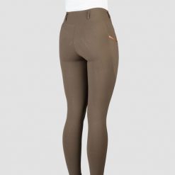 Damskie legginsy jeździeckie EQPRO Mindy. Brązowe legginsy damskie Horka, m, bez wzorów, z dzianiny. Za 329.00 zł.