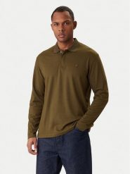 Jack & Jones Polo Crodney 12259645 Khaki Regular Fit. Brązowe koszulki polo męskie Jack & Jones, m, bez wzorów, z bawełny, bez ramiączek. Za 159.99 zł.