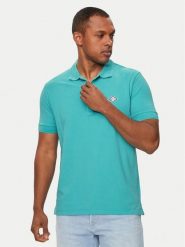 Replay Polo M3070A.000.22696M Niebieski Regular Fit. Niebieskie koszulki polo męskie Replay, m, bez wzorów, z bawełny, bez ramiączek. Za 179.99 zł.