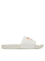 Guess Klapki F5GZ05 BB00F Biały. Białe klapki męskie Guess, z tworzywa sztucznego. Za 109.99 zł.