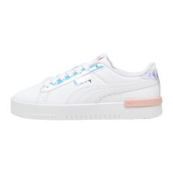 Buty damskie chologram Puma JADA CRYSTAL WINGS JR. Białe obuwie sportowe damskie Puma, bez wzorów, trekkingowe. W wyprzedaży za 138.00 zł.