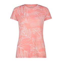 Koszulka damska CMP. Czerwone t-shirty damskie CMP, bez wzorów, sportowe, bez kołnierzyka. Za 139.45 zł.