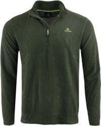 Bluza męska Athl. Dpt Jupiter zielona - polar, półgolf, klasyczny krój. Zielone bluzy męskie Givova, m, bez wzorów, z materiału, bez kaptura, na golfa. Za 162.99 zł.