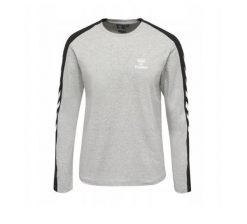 Koszulka z długim rękawem Hummel HML Flint T-Shirt. Szare bluzki z długim rękawem męskie Hummel, m, bez wzorów, z dżerseju, bez kołnierzyka. Za 110.75 zł.