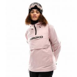 Kurtka snowboardowa damska W6-W Flims. Czerwone kurtki damskie SIROKO, bez wzorów, bez kaptura, snowboardowy. W wyprzedaży za 478.95 zł.