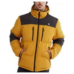 Kurtka męska Fundango Navarro Padded. Żółte kurtki męskie Fundango, m, bez wzorów, trekkingowe. Za 419.90 zł.