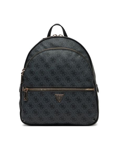 Guess Plecak Manhattan II HWSG71 18330 Szary. Szare plecaki damskie Guess, z aplikacjami, ze skóry. Za 549.99 zł.