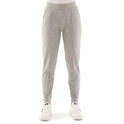 Bluza lekki z bawełna z kieszenie na co dzień. Szare bluzy damskie LEONE 1947 APPAREL, bez wzorów, z bawełny, na fitness i siłownię. W wyprzedaży za 124.20 zł.