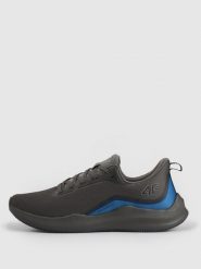 4F Buty treningowe STEP CONTROL 1.0 męskie - szare 40. Szare buty sportowe męskie 4f, bez zapięcia, trekkingowe. Za 229.99 zł.