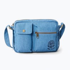 Torebka saszetka damska Rip Curl Cruisin. Utility Bag 3. Niebieskie torebki do ręki damskie Rip Curl, bez wzorów, sportowe, bez dodatków. Za 129.99 zł.