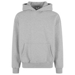 Męska Bluza Ultra Heavy Oversized Hoodie. Szare bluzy męskie Urban Classics, m, bez wzorów, bez kaptura. Za 254.99 zł.