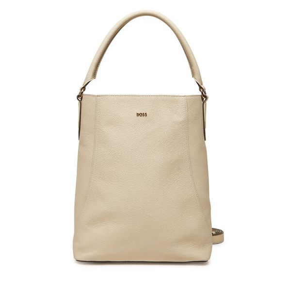 Torebka BOSS. Białe torebki do ręki damskie Boss, bez wzorów, klasyczne, bez dodatków. Za 989.99 zł.