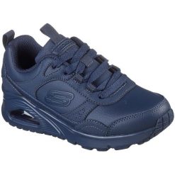 Adidasy Skechers Uno Gen1-class Edge, Mężczyźni. Niebieskie buty sportowe męskie Skechers, z syntetyku, bez zapięcia, na fitness i siłownię. Za 390.00 zł.