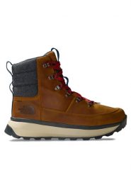 The North Face Trapery Bergen Leather Wp NF0A8A9M8O11 Brązowy. Brązowe śniegowce i trapery męskie The North Face, z nubiku, bez zapięcia. Za 629.99 zł.