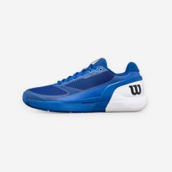 Buty tenisowe męskie Wilson Rush Pro 5 na korty ziemne. Buty sportowe męskie Wilson, z kauczuku, bez zapięcia, tenisowe. Za 719.99 zł.