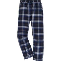 Spodnie piżamowe z flaneli bonprix w kratę. Szare piżamy męskie bonprix, w paski. Za 44.99 zł.