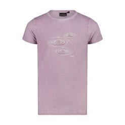 Bawełniany T-shirt dla dziewczynki CMP. Białe t-shirty i topy dla dziewczynek CMP, bez wzorów, z bawełny, bez ramiączek. Za 110.50 zł.