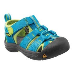 Keen Sandały Dziecięce Newport h2 T-Hawaiian Blue/Green Glow Us 4 (Eu 19). Sandały chłopięce Keen. Za 169.00 zł.