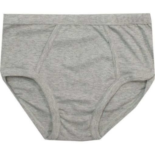 Slipy Męskie, Klasyczne, Szare Majtki Bawełniane, Jednokolorowe -KLAZIG. Szare slipki męskie Klazig, m, bez wzorów, z bawełny. Za 45.00 zł.