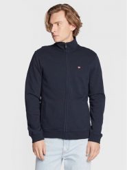 Napapijri Bluza Balis NP0A4GBA Granatowy Regular Fit. Niebieskie bluzy męskie Napapijri, l, bez wzorów, z bawełny, bez kaptura. Za 389.99 zł.
