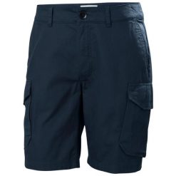 Szorty cargo Regular Helly Hansen Dock. Niebieskie szorty męskie Helly Hansen, l, bez wzorów, z bawełny. Za 460.00 zł.