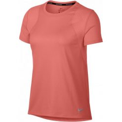 Nike Koszulka Biegowa Damska W Nk Run Top Ss, Crimson Pulse L. Koszulki sportowe damskie marki Nike. Za 89.00 zł.