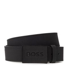 Pasek Męski BOSS. Czarne paski damskie Boss, bez wzorów. Za 299.99 zł.