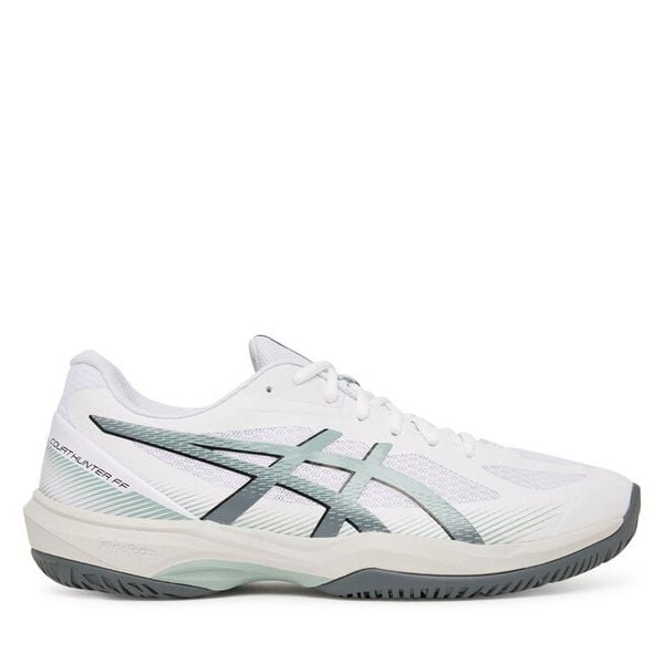 Buty halowe Asics. Białe buty sportowe męskie Asics, bez zapięcia. Za 332.99 zł.